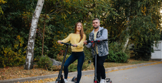 Trottinette électrique avec siège