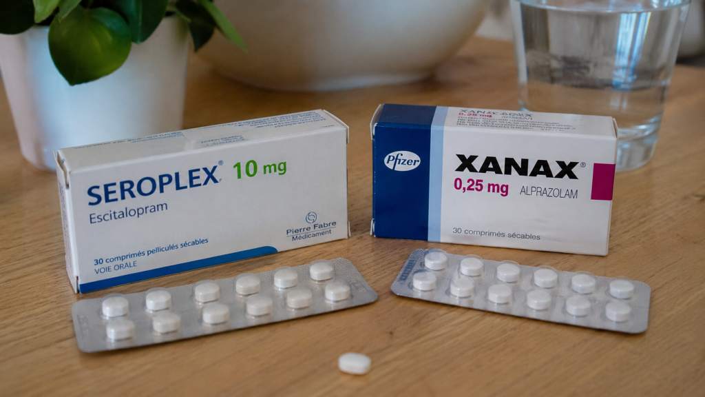 Seroplex et Xanax