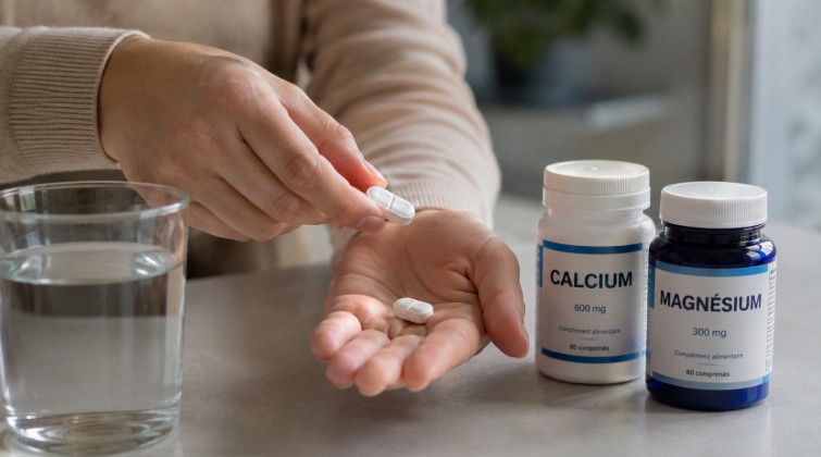 Prendre du calcium et magnésium en même temps