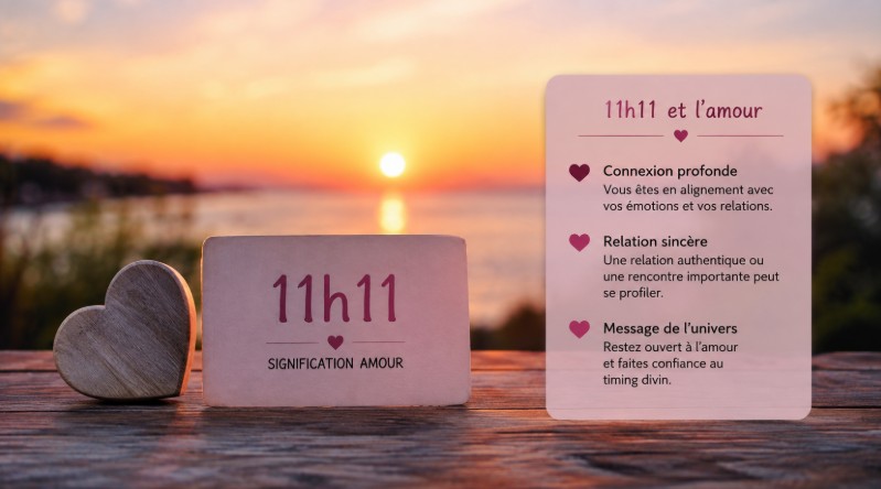 11h11 signification amour