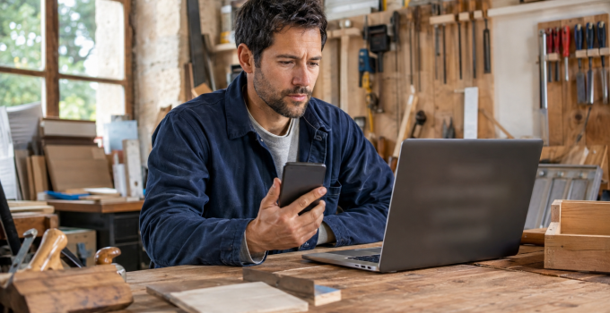 Cybersécurité site artisan