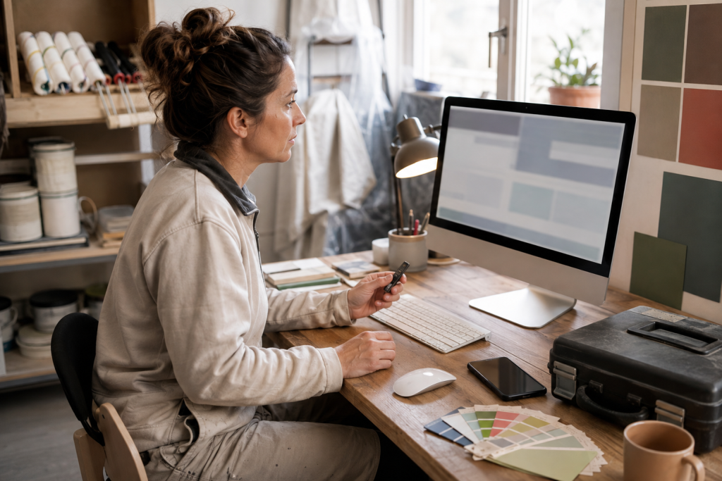 Cybersécurité sur un site artisan