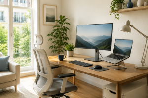 Comment aménager un espace de télétravail confortable à la maison ?