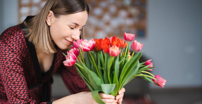 recevoir des tulipes