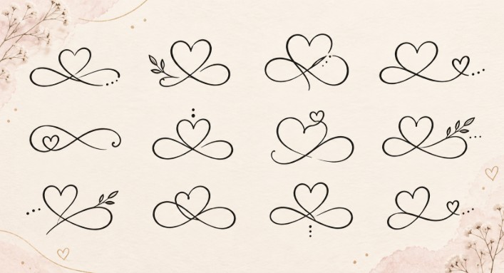 tatouage amour infini